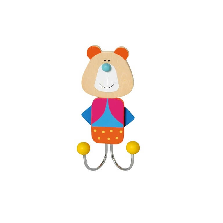 Kinder - Kleiderhaken 2-fach Motiv: "Bär" Kinder - Kleiderhaken 2-fach Motiv: "Bär". Jetzt in unserem Geschenke Onlineshop kaufen.