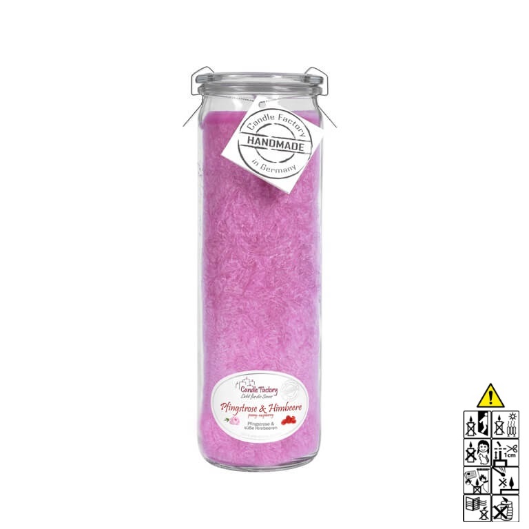 Hochwertige Duftkerze von Candle Factory Pfingstrose Himbeere Big Jumbo g?nstig in Kerzen Online Shop kaufen. Duftkerzen im Glas. Geschenkidee Pfingstrose Himbeere Big Jumbo