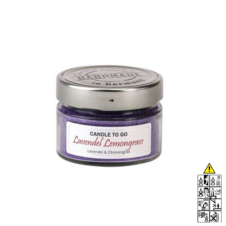 Hochwertige Duftkerze im Glas Lavendel Lemongras Candle to Go Hochwertige Duftkerze von Candle Factory Candle to Go Lavendel Lemongras g?nstig in Kerzen Online Shop kaufen. Duftkerzen im Glas. Geschenkidee Candle to Go Lavendel Lemongras