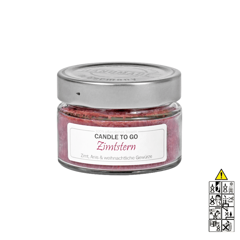 Zimtstern - Candle to Go Reisekerze. Duftkerze im Glas von Candle Factory Zimtstern - Candle to Go Reisekerze. Duftkerze im Glas von Candle Factory