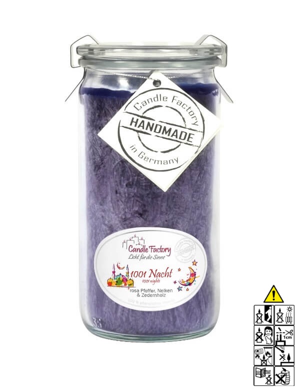 1001 Nacht Mini Jumbo hochwertige Duftkerze im Glas Hochwertige Duftkerze von Candle Factory 1001 Nacht Mini Jumbo im Glas g?nstig in Kerzen Online Shop kaufen. Duftkerzen im Glas. Geschenkidee 1001 Nacht Mini Jumbo im Glas