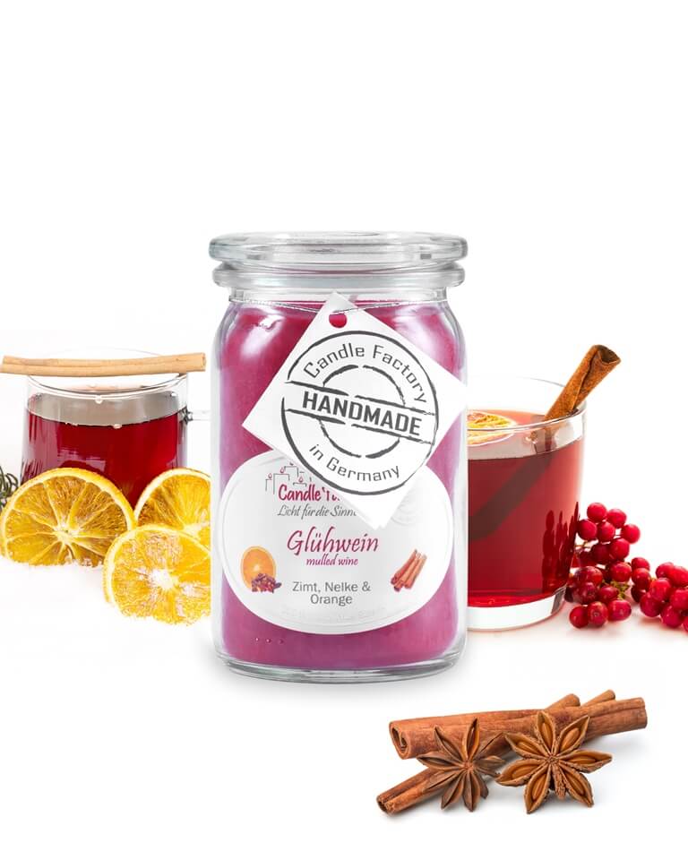 Hochwertige Duftkerze von Candle Factory Baby Mini Jumbo gr?n mit dem Duft Gl?hpunsch im Glas g?nstig in Kerzen Online Shop kaufen. Duftkerzen im Glas. Geschenkidee Baby Mini Jumbo gr?n mit dem Duft Gl?hpunsch im Glas