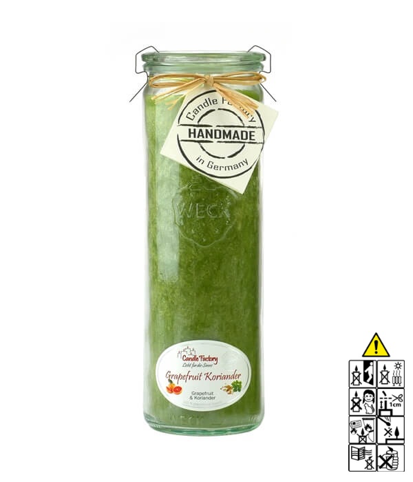 Hochwertige Duftkerze im Glas Grapefruit Koriander Big Jumbo Hochwertige Duftkerze von Candle Factory Grapefruit Koriander Big Jumbo g?nstig in Kerzen Online Shop kaufen. Duftkerzen im Glas. Geschenkidee Grapefruit Koriander Big Jumbo.