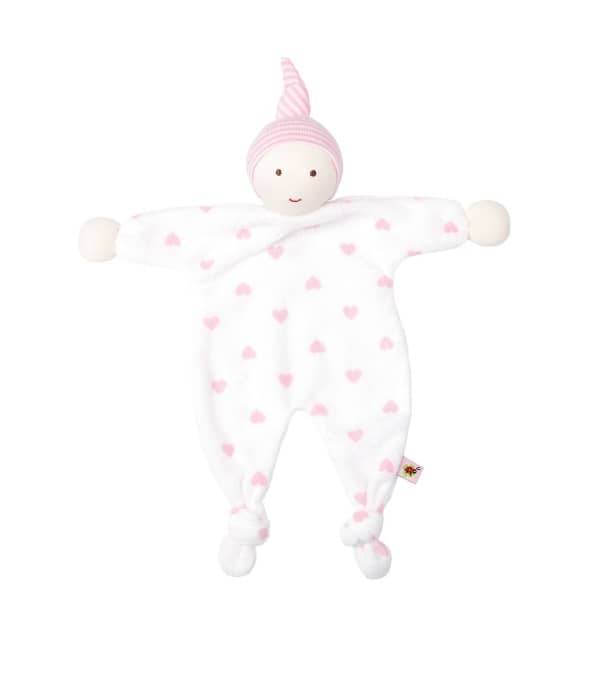 Mein erstes Schmusetuch, Püppchen rosa, BabyGlück, Geschenke zur Geburt online kaufen
