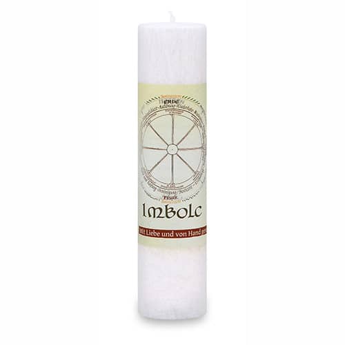 Allgäuer Heilkräuterkerze zum Thema Imbolc in unserem Kerzen Online Shop kaufen. Als Geschenk für Sie oder Ihn. 100% Vegane Kerze. Hergestellt aus Olivenöl.