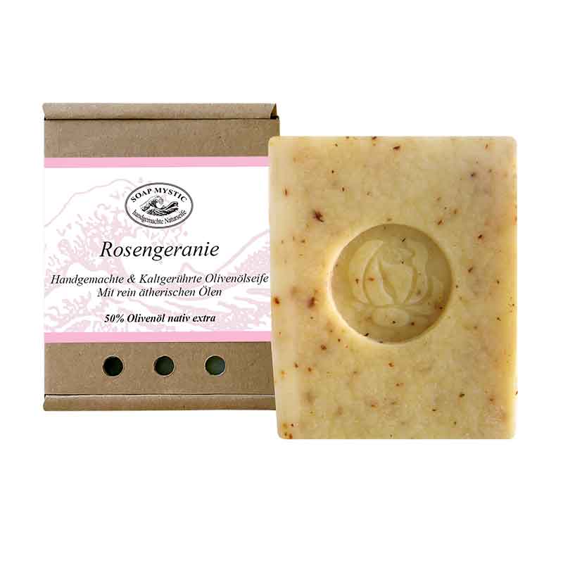 Kaltger?hrte Oliven?lseife Naturseife Rosen Hochwertige handgefertigte Kaltger?hrte Oliven?lseife Naturseife Rosengeranie. Nachhaltig Qualit?tsseifen online kaufen.