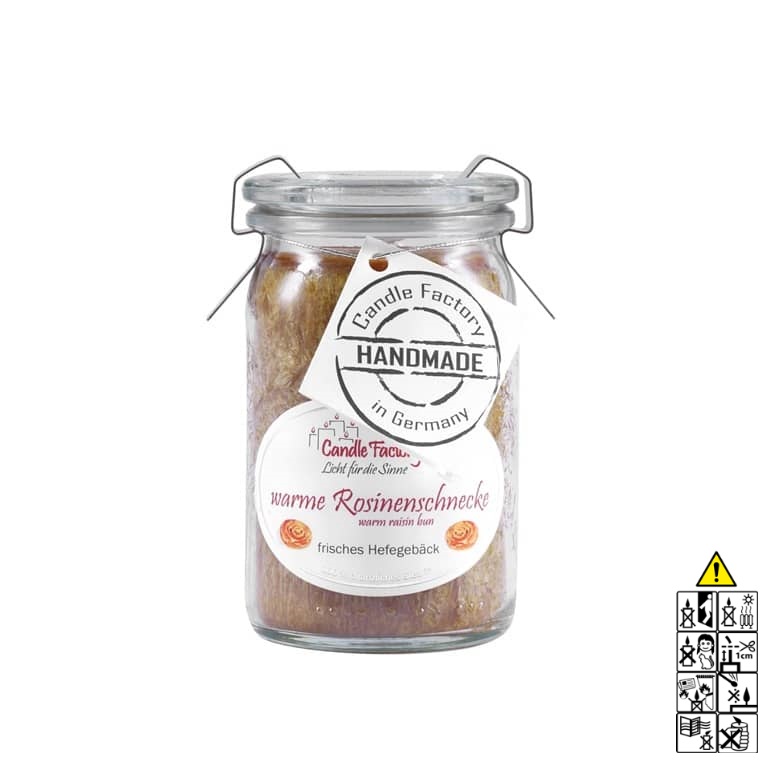 Hochwertige warme Rosinenschnecke Baby Jumbo Duftkerze im Glas in der Farbe braun. Hochwertige Duftkerze von Candle Factory warme Rosinenschnecke Baby Mini Jumbo Duftkerze im Glas in der Farbe braun g?nstig in Kerzen Online Shop kaufen. Duftkerzen im Glas. Geschenkidee warme Rosinenschnecke Baby Mini Jumbo Duftkerze im Glas in der Farbe