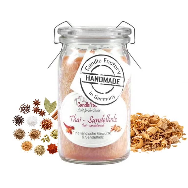 Hochwertige Duftkerze von Candle Factory Thai Sandelholz Mini Jumbo Duftkerze im Glas in der Farbe braun g?nstig in Kerzen Online Shop kaufen. Duftkerzen im Glas. Geschenkidee Thai Sandelholz Mini Jumbo Duftkerze im Glas in der Farbe braun.