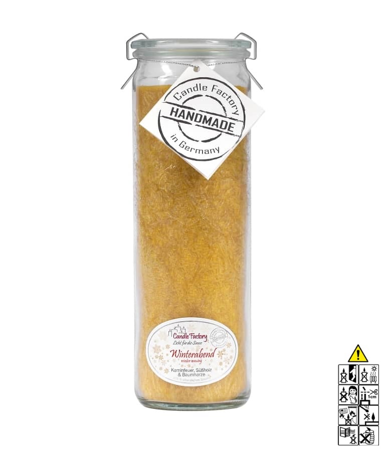 Hochwertige Duftkerze im Glas Winterabend Big Jumbo Hochwertige Duftkerze von Candle Factory Big Jumbo Winterabend günstig in Kerzen Online Shop kaufen. Duftkerzen im Glas. Geschenkidee Big Jumbo Winterabend