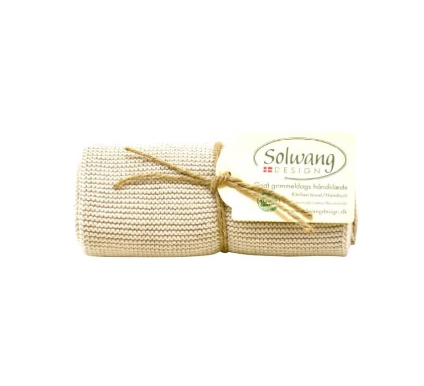Solwang Handtuch 32 x 47 cm Baumwolle helles Aschengrau