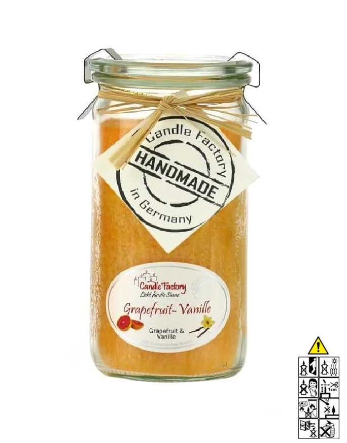 Hochwertige Duftkerze im Glas Grapefruit Vanille Mini Jumbo Hochwertige Duftkerze von Candle Factory Grapefruit Vanille Mini Jumbo im Glas g?nstig in Kerzen Online Shop kaufen. Duftkerzen im Glas. Geschenkidee Grapefruit Vanille Mini Jumbo im Glas