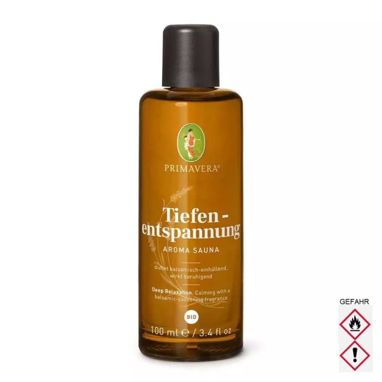 Aroma Sauna Tiefenentspannung bio 100ml Aroma Sauna Tiefenentspannung bio 100ml
