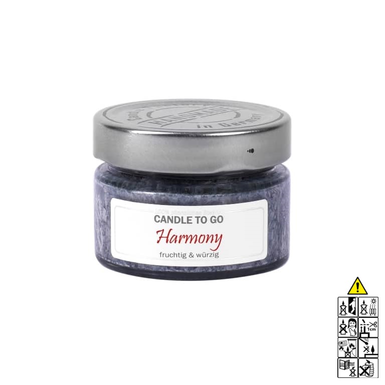 Hochwertige Duftkerze im Glas Harmony Candle to Go Hochwertige Duftkerze von Candle Factory Candle to Go Harmony günstig in Kerzen Online Shop kaufen. Duftkerzen im Glas. Geschenkidee Candle to Go Harmony
