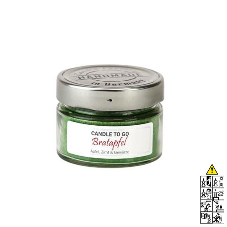 Hochwertige Duftkerze im Glas Bratapfel Candle to Go Hochwertige Duftkerze von Candle Factory Candle to Go Bratapfel g?nstig in Kerzen Online Shop kaufen. Duftkerzen im Glas. Geschenkidee Candle to Go Bratapfel