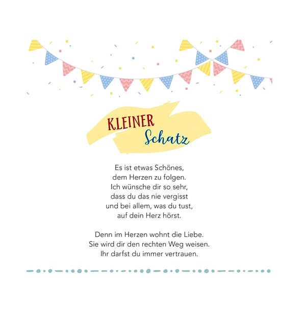 Geschenkbuch mit Sprüchen schön Illustrierte Seiten klein, in unserem online Shop kaufen