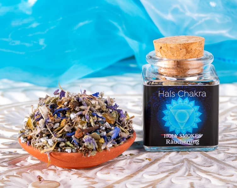 Räucherwerk als Räuchermischung: Hals - Chakra Hochwertiges Räucherwerk als Räuchermischung: Hals - Chakra. Räucherwerk günstig kaufen im Onlineshop.
